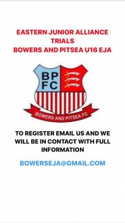 Bowers Pitsea FC Trials